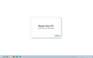 jak zresetować komputer do stanu początkowego windows 10