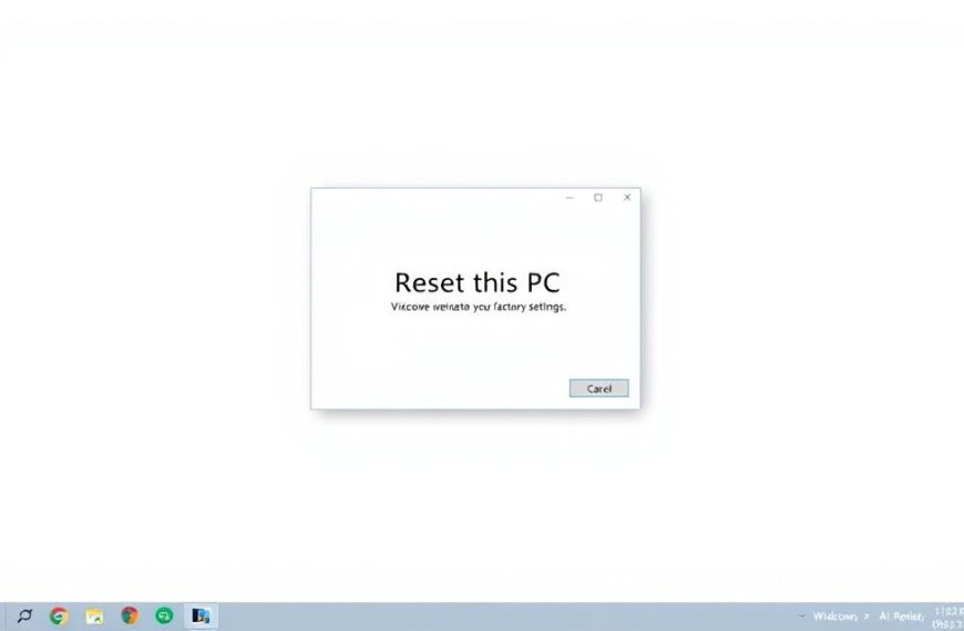 jak zresetować komputer do stanu początkowego windows 10